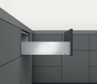 BLUM Legrabox pure TOB bílý - sada M 450 / 40 kg bez čelního kování