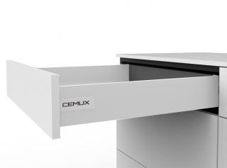 Cemux A Box zásuvka bílá H84 Délka: 450mm
