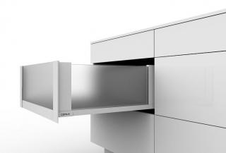 Cemux H Box SLIM skleněné bočnice bílé H199/500 mm vnitřní čelní sklo H170