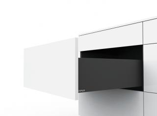 Cemux H Box SLIM zásuvka antracit H167 Délka: 400 mm