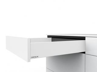 Cemux H Box SLIM zásuvka bílá H84 Délka: 400 mm