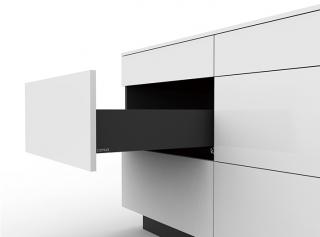 Cemux H Box SLIM zásuvka TIP-ON antracit H116 Délka: 550 mm