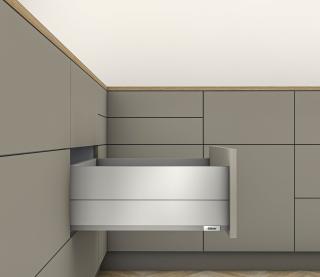 Merivobox 70 kg indium šedá E Boxcap 450 mm Blumotion/TOB