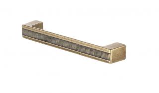 úchytka Albert rustikální přírodní bronz Rozteč: 128 mm