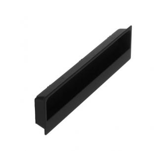 Úchytka Ilona zápustná Černá matná Rozteč: 160 mm