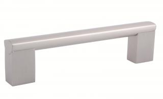 Úchytka kovová Porta hliník, broušený nikl Barva: hliník, Rozteč: 768 mm
