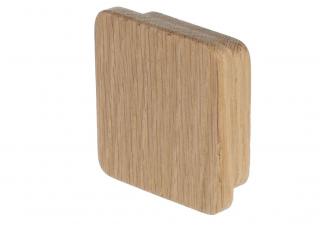 Úchytka Otmar dřevěná knopka dub Barva: Dub