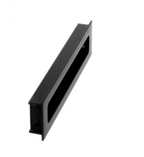 Úchytka Pesar I zápustná Černá matná Rozteč: 160 mm