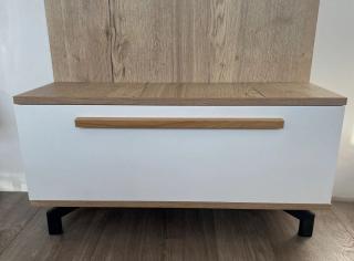 Úchytka Ronda dřevěná dub lakovaný Rozteč: 320 mm