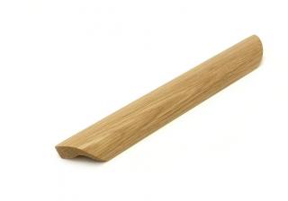 Úchytka Sisa dřevěná dub lakovaný Rozteč: 96 mm