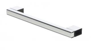Úchytka Verona Lesklý chrom / matná bílá Rozteč: 160 mm