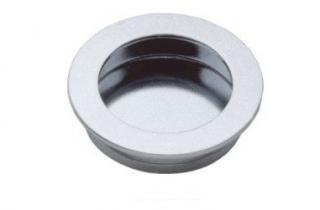 Úchytka zápustná Kaniva průměr 40 mm Barva: satin nikl