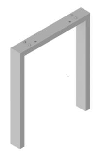VOGA podnož EDGE FLAT 600