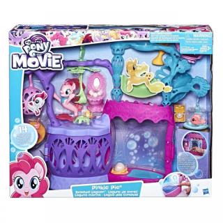 Hasbro My Little Pony Movie Svítící podmořský hrací set s bublifukem