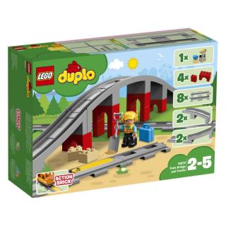 LEGO® DUPLO 10872 Doplňky k vláčku – most a koleje