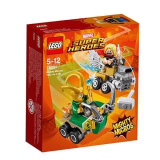 LEGO® SUPER HEROES 76091 Mighty Micros: Thor vs. Loki