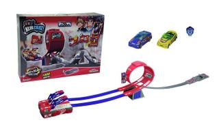 Majorette Klikcarz Klik´N Race Double Track Set