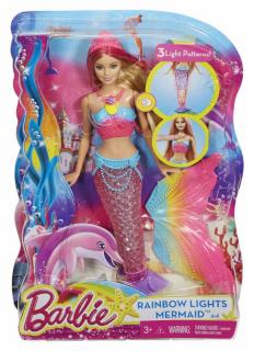 Mattel Barbie DUHOVÁ MOŘSKÁ PANNA