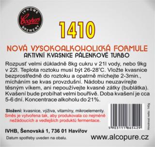 ALCOPURE TURBO 1410  (Kvasnice pálenkové)
