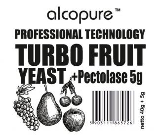 ALCOPURE TURBO FRUIT Profesional  (Kvasnice pálenkové)