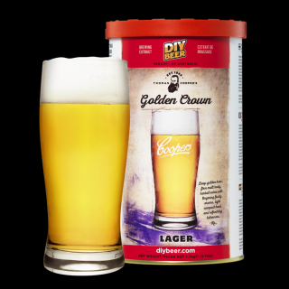 Coopers Golden Crown Lager (1.7kg) (Pivní koncentrát)