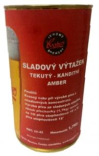 Sladový výtažek - amber (kanditní) 1,7 kg (Kvasné cukry)