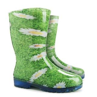 Dámské holínky Demar Rainny print kopretiny