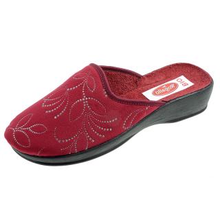 Domácí obuv - červené bačkory pantofle ROGALLO 25422