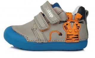 Kožené boty D.D.step S066-317 s tygříkem