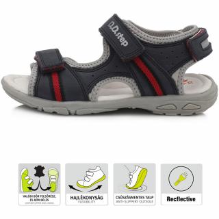 Kožené sandály D.D.step AC290-525B