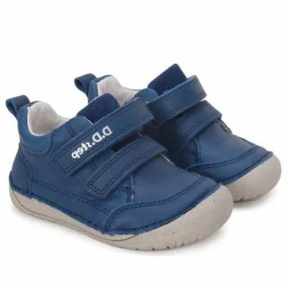 Modré kožené boty D.D.step S070-41351A barefoot
