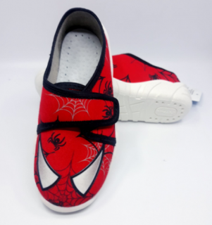 Přezůvky - bačkory ZETPOL Spiderman s koženou stélkou