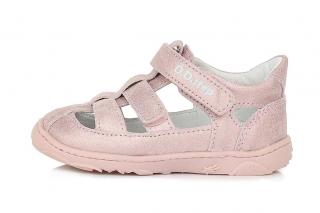 Růžové sandálky D.D.step G077-360 barefoot