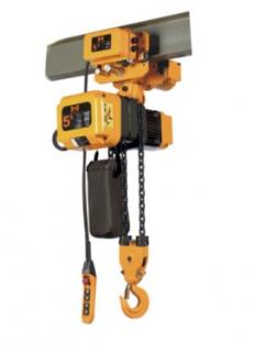 Elektrický řetězový kladkostroj s pojezdem 500kg 12m 380V HHBDII005-01