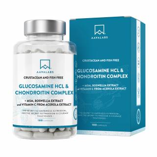 AAVALABS - Glukosamin HCL & Chondroitin (180 kapslí)