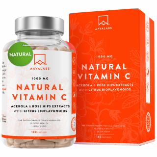 AAVALABS - Vitamin C komplex (180 kapslí)