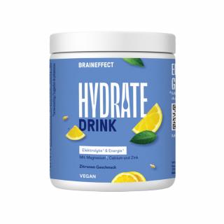 Braineffect - Hydratační nápoj s elektrolyty a vitamíny - citron, prášek (20 porcí)