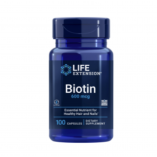 Life Extension - Biotin, EU (100 kapslí)