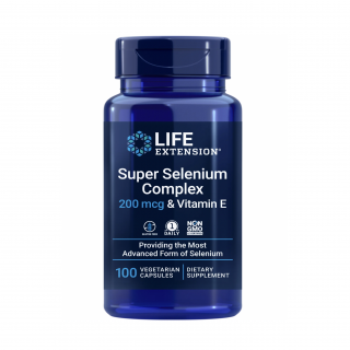 Life Extension - Super komplex selenu a vitamínu E, EU (100 kapslí)