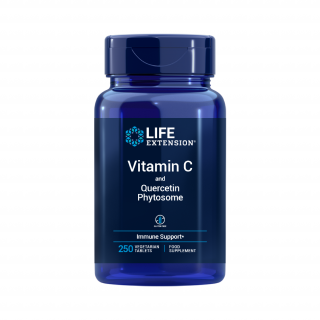 Life Extension - Vitamin C a kvercetin fytosom, EU (60 kapslí)