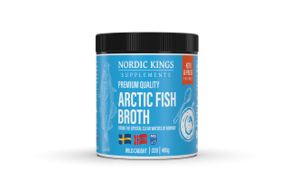 Nordic Kings - Rybí vývar z divokých tresek, sušený (400 g)