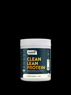 Nuzest - Clean Lean Protein, nápoj v prášku, káva, kokos a MCT, 500 g (20 porcí)