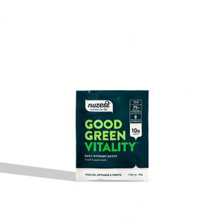Nuzest - Good Green Vitality, nápoj v prášku, 10 g (1 porce)