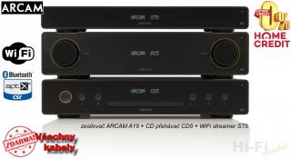 ARCAM A15 Stereo WiFi (+ všechny kabely ZDARMA)
