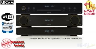 ARCAM A5 Stereo WiFi (+ všechny kabely ZDARMA)