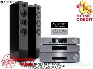 CAMBRIDGE AUDIO CX 81 set stream SP ( + všechny kabely ZDARMA)