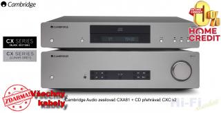 CAMBRIDGE AUDIO CX 81 set ( + všechny kabely ZDARMA)