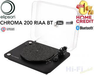 ELIPSON Chroma 200 RIAA BT černá