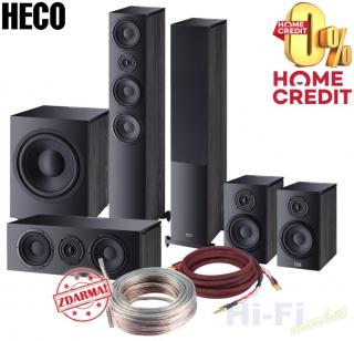 HECO Aurora 700 set 5.1 černá