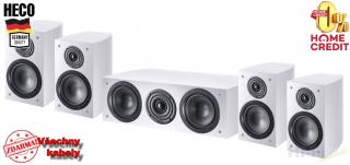 HECO Victa Elite 302 set 5.0 bílá (+ reprokabely ZDARMA)